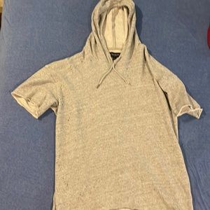 Pacsun distressed short sleeve hoodie